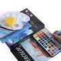China art supplies Factory Direct 24/38/48 solid water color set with brush
