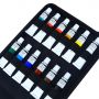 12 colors artist acrylic paint kit brush set artist supplies