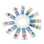 Factory Direct Sale 12-Color Set Gouache Paint Elementary School Art Paint Set