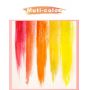 48 colors solid water color paint set metal box watercolor painting pigment pocket set for drawing art supplies