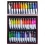 Factory Direct Acrylic Paint Set 12 Color Waterproof Diy Hand-Painted Paint Set