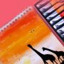 Factory Direct Acrylic Paint Set 12 Color Waterproof Diy Hand-Painted Paint Set