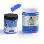 Artist canvas painting acrylic paints with vivid colors