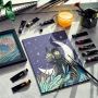 12pcs acrylic paint set professional on canvas leather acrylic paint also can on class acrylic paint for art