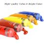 acrylic paint 12 color set with 10 Brushes,2 Palettes, professional acrylic paint set For Beginners painting acrylic colors
