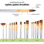 12 brush paint set acrylic art supplies paint acrylic 12colors 12ml studio acrylic paint for art