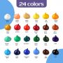 12ML High Quality Art Drawing Acrylic Paint Set Colors for Canvas Wood Fabric Ceramic and Crafts