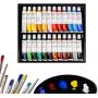 12ml acrylic paint tube 24colors glass acrylic paint non toxic acrylic paint for kids