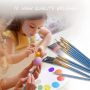 walmart acrylic paint 35ml tube acrylic paint set with brushes,palette and 12 colors acrylic paint
