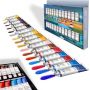 12ml acrylic paint tube 24colors glass acrylic paint non toxic acrylic paint for kids