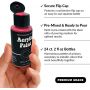 americana acrylic paint wholesale 24 non-toxic acrylic paint color high quality acrylic paint for pour painting
