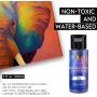 16colors 60ml non toxic acrylic paint bottles for Artists, Beginners and Kids