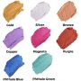 metallic paint acrylic 18ml 8 colours acrylic paint artist Lightfast Colors with Smooth Consistency and Opaque Metallic Finish