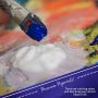 basic acrylic paints acrylic colors 12*75ml for artist and student acrylic-paint with 3 brushes