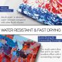acrylic paint 24 colors 22ml acrylic artist paint basic red, white acrylic paint for art