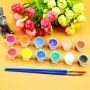 Wholesale Acrylic Paint 5ml 12colors Acrylic Kids Paint Sets