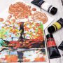 hot sell acrylic paint 24colors 60ml acrylic paint art set painting for artist