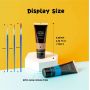 professional acrylic paint 75 ml 12colors with for Canvas Wood Rocks Fabrics