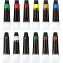 professional acrylic paint 12*23ml paint colour tube high quality paints for drawing