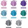 wholesale acrylic paint 8 colours acrylic paint 120ml metallic leather paint for artist