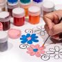 24colors 15ml plastic bottle acrylic color paint folk art acrylic paint on canvas, pad painting
