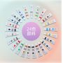 acrylic paint amazon hot sell adult acrylic paint set 12ml 24colors for painting