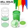 acrylic paint artist set with 10 brushes and acrylic paints in bottles for artist acrylic paint 1set