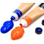 hot sell americana acrylic paint wholesale 12colors acrylic paint set 22ml non-toxic acrylic paint on canvas, glass