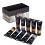 good quality 10colors artists paints metallic acrylic 120ml tubes for painting