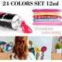 hot sell 12 ml color artist acrylic paint