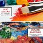 Professional 12ml 12 colors acrylic color paint set