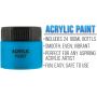 100ml high precision wholesale low price light acrylic paint