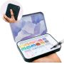 metallic watercolor painting set 12 watercolor painting for art in tin watercolor paint box