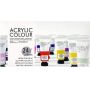 high quality non toxic 24colors 22ml acrylic color paint for painting