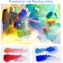 28 vibrant colors watercolor paint kit with 10 sheet watercolor pad and 1 paint brush for artist painting