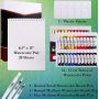 24 watercolor paint tube with water brush pen, pad,and palette watercolor paint set kids for artists and students