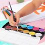 12 water color paint glitter watercolor paint set metallic for adults and children water based paint