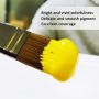 non-toxic craft paints 24 colors 60 ml acrylic paint set for multi-surface paint on canvas, paper