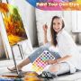hot sale paint cake 48color paint cake set with a brush a water brush pen
