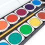 25Colors professional wood box package solid watercolor paint pack for watercolor painting