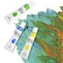 DIY Doodle Multi-Surface Drawing Painting Kits for Children Acrylic Paint Brushes