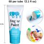 acrylic paint colors 8 non-toxic washable paints for kids finger paint
