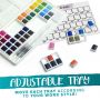 high quality multi colors watercolor paint set with 15 Paper Pads 3 Water Brush Pens Palette and Sponge
