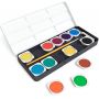 25Colors professional wood box package solid watercolor paint pack for watercolor painting