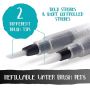 high quality multi colors watercolor paint set with 15 Paper Pads 3 Water Brush Pens Palette and Sponge