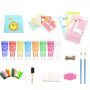 Wholesale 12 Colors Washable DIY Art Paint for Kids Funny ECO Friendly Finger Paint Kit