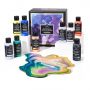 Non-Toxic Craft Paints with 3 Brushes,30 Colors 60 ML Acrylic Paint Set For Multi-Surface Paint