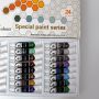 Non-toxic Colours 24 colors Acrylic Paint Sets