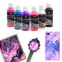 24 Colors (60ml, 2oz) High-Flow Paint, No Mixing Needed for Artists Pouring Acrylic Paint Set
