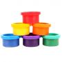 DIY Crafts 6 Bright Colors Non-Toxic Washable Eco Friendly for Kids Art Set Finger Painting